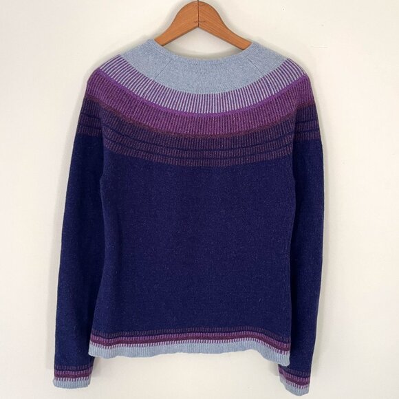 Title Nine Wool/Silk Blend Fair Isle Sweater - Picture 5 of 8